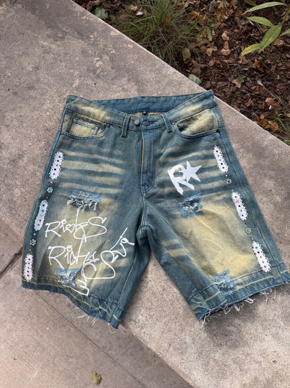 RTR Distressed Jorts
